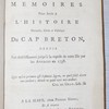 Lettres et mémoires pour servir à l'histoire naturelle, civile et politique du Cap Breton depuis son établissement jusqu'à la reprise de cette île par les anglais en 1758