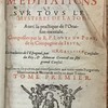 Sainctes meditations sur tous les mysteres la foy : avec la pratique de l'Oraison mentale.
