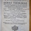 Summa S. Thomae, hodiernis Academiarum moribus accommodata, sive, Cursus theologiae, juxta mentem et, in quantum licuit, juxta ordinem et litteram D. Thomae in sua Summa... Prima pars, de Deo uno, trino et angelis...