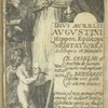 Divi Aurelii Augustini, Hippon. Episcopi Meditationes, Soliloquia et Manuale. Meditationes B. Anselmi, cum tractatu de humani generis redemptione D. Bernardi Idiotae viri docti de amore divino. Omnia ad MSS. Exemplaria [...] opera et studio R.P. Henrici Sommalii, Societatis Jesu Theologia