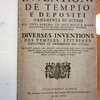 Varie bella inventioni de tempio e depositi ornamenta di altari, gli tuti apressa le pieu belli e rare desegni de pieu celebri architecti di Roma [Rome] : gli tuti con sua mesura e moduli ordinaria. Diverses inventions des temples, épitaphes, sépultures et ornements des autels : le tout apres les vrays desseings des plus célèbres architectes de Rome, tant de Michel Ange, Bonnareti, que de Bernardo Radi Kortoness de maistre Jean Baptista Milannes & autres, le tout avec leurs justes mesures ou modelle, & augmentées de nouveau