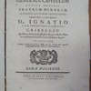 Generale Capitulum totius Ordinis Fratrum Minorum in Conventu S.P.N. Francisci civitatis Mantuae