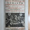 Pontificale romanum Clementis VIII primun nunc denuo Urbani VIII auctoritate recognitum