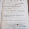 The complete farmer, or, A general dictionary of husbandry, in all its branches