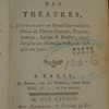 Petite bibliothèque des théâtres, contenant un recueil des meilleures pièces du théâtre françois, tragique, comique, lyrique & bouffon, depuis l'origine des spectacles en France, jusqu'à nos jours