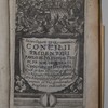 Sacrosancti et Oecumenici Concilij Tridentini, Paulo III. Julio III. et Pio IV. PP. MM. celebrati Canones et decreta, quid in hac editione praestitum sit, sequens Philippi Chiffletii ... praefatio indicabit
