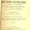 Sommaire de la doctrine catholique en tableaux synoptiques pour servir aux instructions paroissiales et aux catéchismes de persévérance