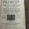 La vie de la vénérable Mère Jeanne Françoise Fremiot, fondatrice, première mère et religieuse de l'Ordre de la Visitation de Sainte Marie