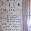 Four discourses against vice and profaness, viz. against I. Drunkenness, II. Uncleanness, III. Sabbath-breaking, IV. Profane speaking