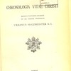 Chronologia vitae christi