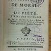 Pensées sur différens sujets de morale et de piété