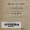 Rapport sur les missions du Diocèse de Québec et autres qui en ont ci-devant fait partie