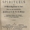 Avis spirituels de Ste Marie-Magdeleine de Pazzi sur la vie religieuse, suivi des Avis de Sainte Thérèse à ses religieuses