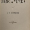 De Québec à Victoria