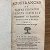 Les souffrances de Notre Seigneur Jésus-Christ pendant sa passion