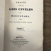 Traité sur les lois civiles du Bas-Canada