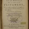 Abrégé de l'histoire et de la morale de l'Ancien Testament, où l'on a conservé, autant qu'il a été possible, les propres paroles de l'Écriture Sainte, avec des éclaircissements