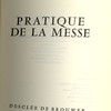 Pratique de la messe