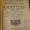 R. P. Joan Stephani Menochii doctoris theologi e societate Jesu, Commentarii totius S. Scripturae, ex optimis quibusque authoribus collecti