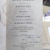 Description topographique de la province du Bas Canada : avec des remarques sur le Haut Canada et sur les relations des deux provinces avec les Etats-Unis de l'Amérique