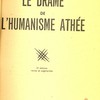 Le Drame de l’humanisme athée