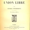 Mariage et union libre