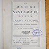 De mundi systemate liber