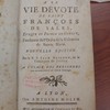 Introduction à la vie dévote de Saint François de Sales : évêque et prince de Genève, fondateur de l'ordre de la Visitation de Sainte-Marie