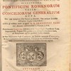 Breviarium historico-chronologico-criticum illustriora pontificum romanorum gesta, conciliorum generalium acta, nec non complura cùm sacrorum rituum, tùm antiquae Ecclesiae disciplinae capita complectens