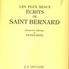 Les plus beaux écrits de Saint Bernard