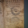 Psalterium paraphrasibus illustratum, seruata ubiq ad verbu hieronymi translatione.