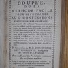 La confession coupée, ou, La méthode facile pour se préparer aux confessions particulieres et générales..., avec un traité des péchés plus communs des personnes mariées