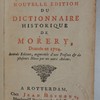 Remarques critiques sur la nouvelle édition du Dictionnaire historique de Moréry, donnée en 1704