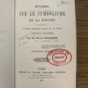 Études sur le symbolisme de la nature interprété d'après l'écriture Sainte et les Pères : création inanimée.