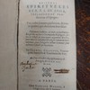 Epistres spiritueles de R. P. I. de Avila, tres-renommé predicateur d'Espagne : Tres utiles à toutes personnes, de toute qualité, qui cherchent leur salut