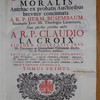 Theologia moralis antehac ex probatis auctoribus breviter concinnata