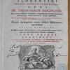 Jo. Laurentii Berti Florentini fratris eremitae Augustiniani opus De theologicis disciplinis, nunc primum septem voluminibus comprehensum, & praeter uberrimum generalemque rerum indicem ad calcem appositum : integra adversariorum in auctorem opuscula, quae hactenus prodierunt : necnon apologeticas omnes ejusdem dissertationes complectens