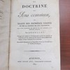 La doctrine du sens commun, ou Traité des premières vérités et de la source de nos jugmemens, suivi d'une exposition des preuves les plus sensibles de la véritable religion