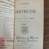 L'année de sainte Gertrude