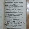 Histoire des chevaliers hospitaliers de S. Jean de Jérusalem, appellés depuis chevaliers de Rhodes, et aujourd'hui chevaliers de Malthe