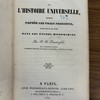 Tableau analytique de l'histoire universelle, présenté d'après les vrais principes, pour servir de guide dans les études historiques