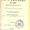 Vie de Saint François de Sales Évêque et Prince de Genève d’après les manuscrits et les auteurs contemporains