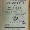 Pensées sur différens sujets de morale et de piété