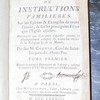 Prônes, ou, Instructions familières sur les Épîtres & Évangiles de toute l'année, & sur les principales fêtes que l'Église célebre, ouvrage que l'on peut regarder comme le développement complet de toutes vérités de la religion & de la morale