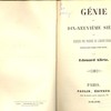 Génie du dix-neuvième siècle ou esquisse des progrès de l’esprit humain, depuis 1800 jusqu'à nos jours