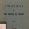 Réminiscences. Les jeunes barbares