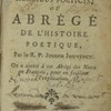 Appendix de diis et heroibus poeticis, ou, Abrégé de l'histoire poétique