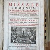 Missale Romanum ex decreto sacosancti Concilii Tridentini restitutum