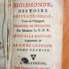 Persile et Sigismonde, histoire septentrionale