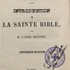 Sainte Bible expliquée et commentée